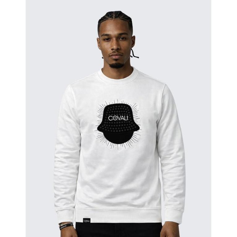 Covali Banda Men's Sweater - White