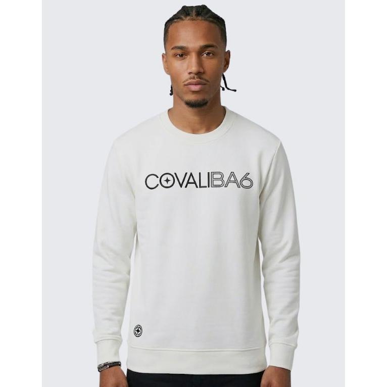 Covali Base Men's Sweater BA6 D - White