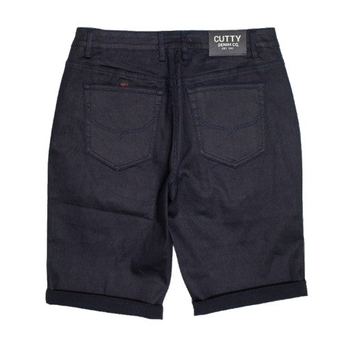 Cutty - Affleck Denim Cargo Short Dark Ink