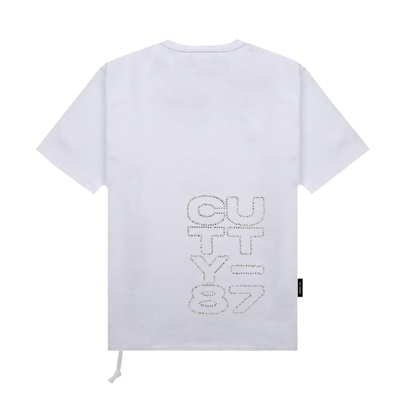 Cutty Bjorn Mens T-Shirt - White