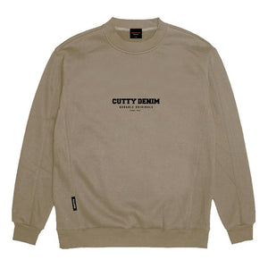 Cutty Boyd Mens Core Sweater - Taupe