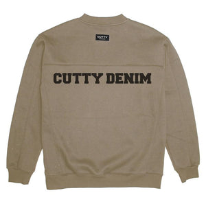 Cutty Boyd Mens Core Sweater - Taupe