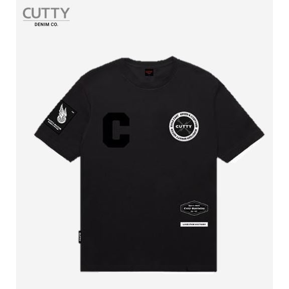 Cutty - C Rosa Mens T Shirt Black