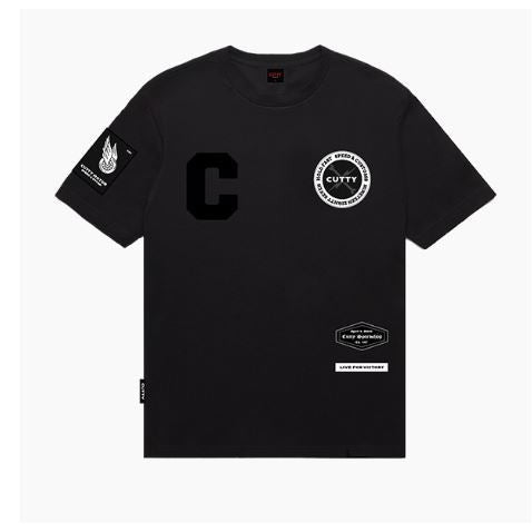 Cutty - C Rosa Mens T Shirt Black