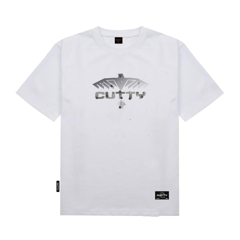 Cutty Cain Mens T-Shirt - White