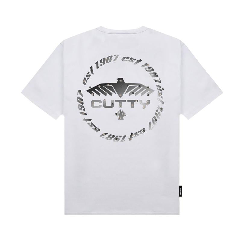 Cutty Cain Mens T-Shirt - White