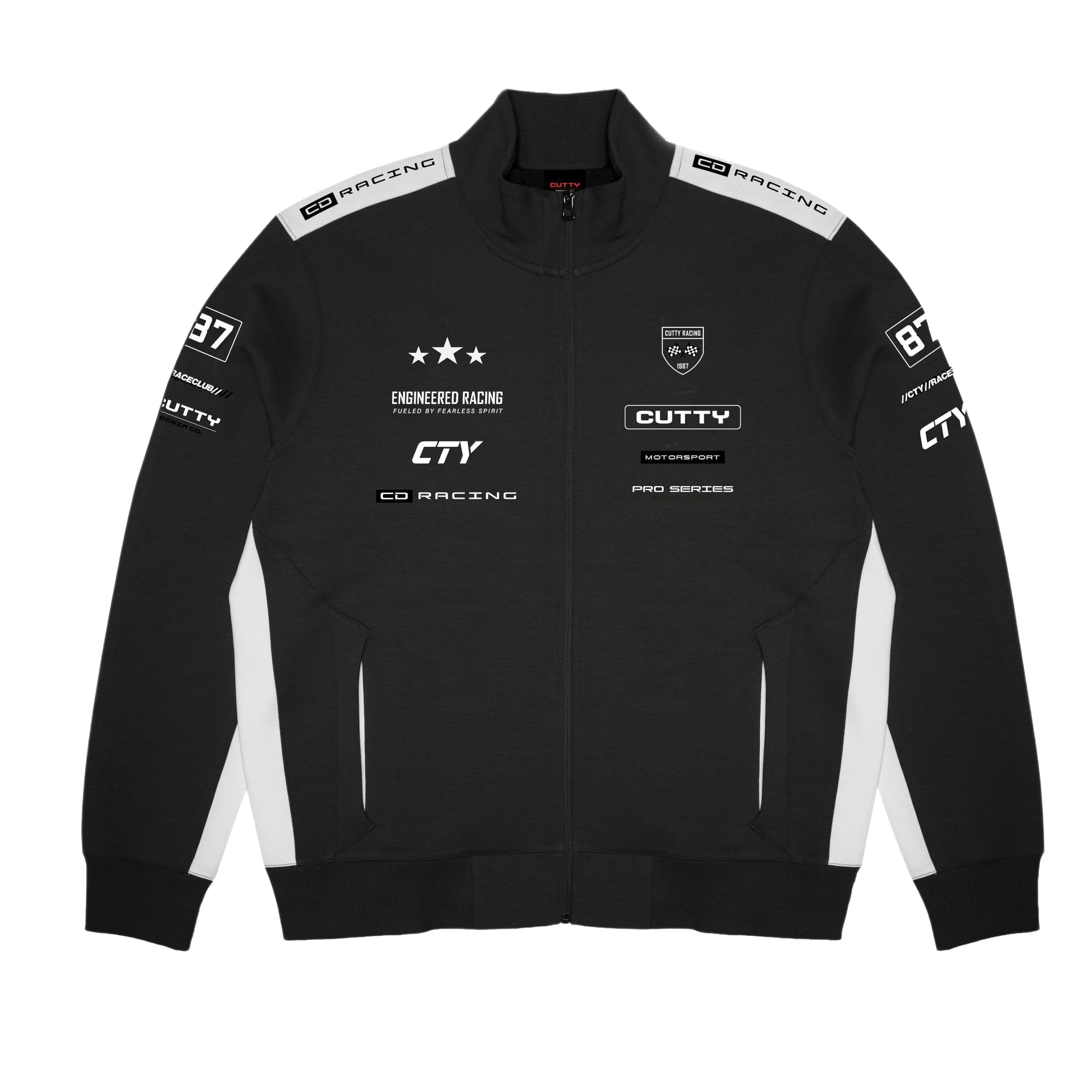 Cutty Fashion Sweater - Black - View 2
