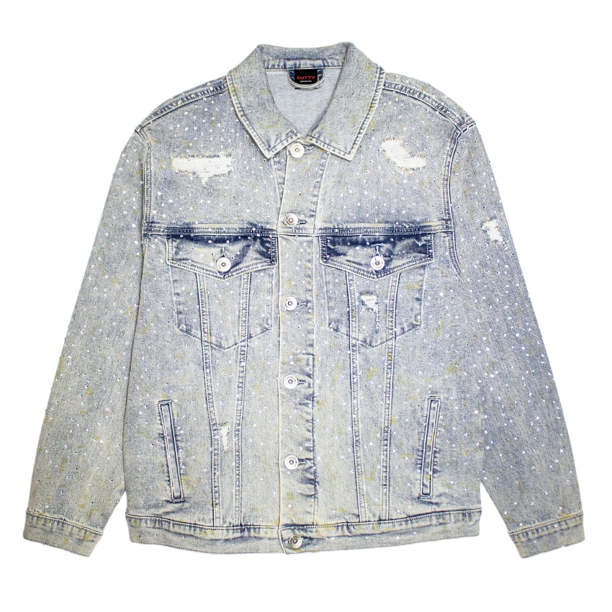 Cutty Denim Jacket - Light Blue