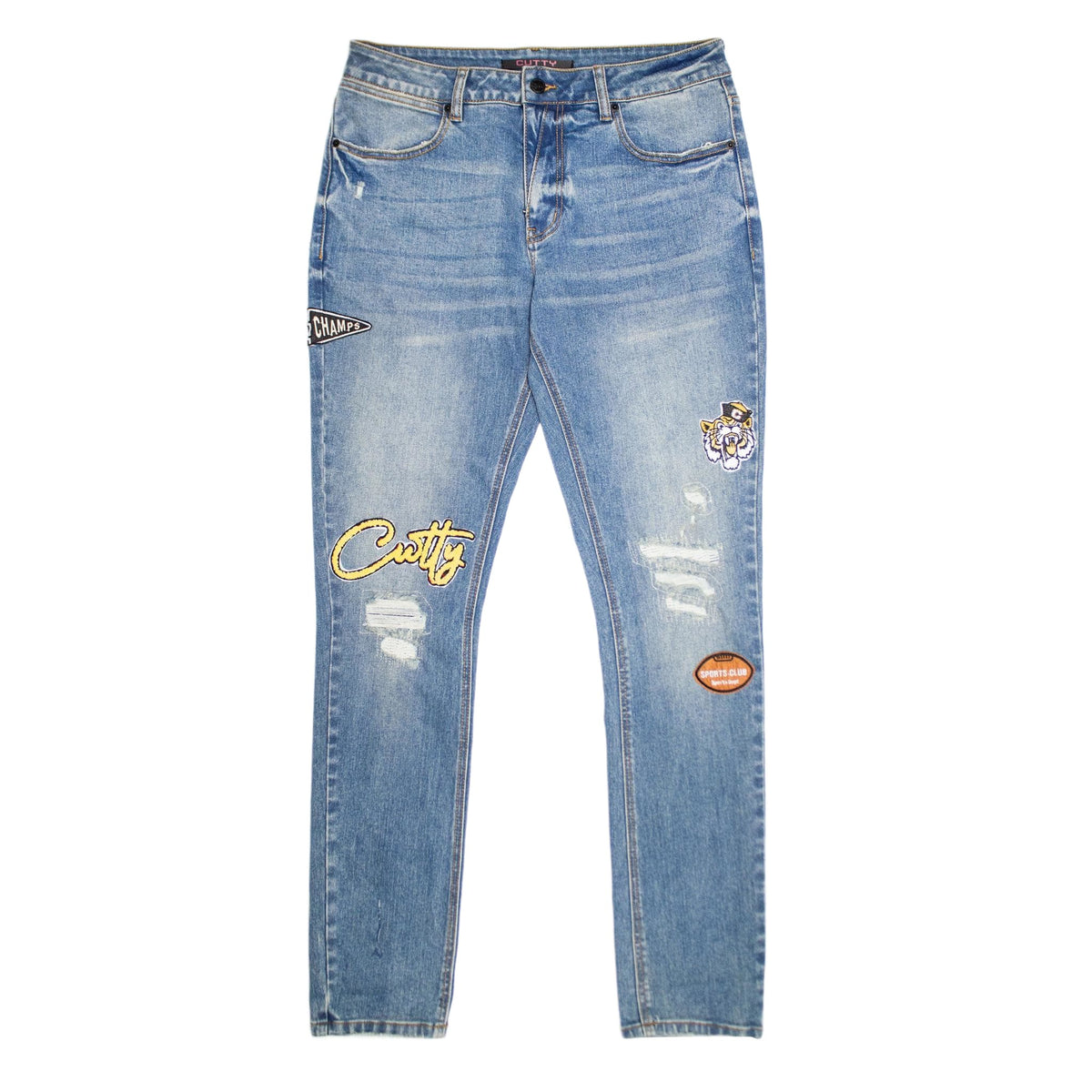 Cutty Denim Jean - Sulphur - View 2
