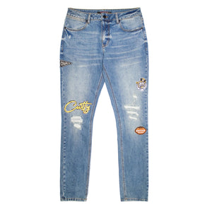 Cutty Denim Jean - Sulphur - View 2