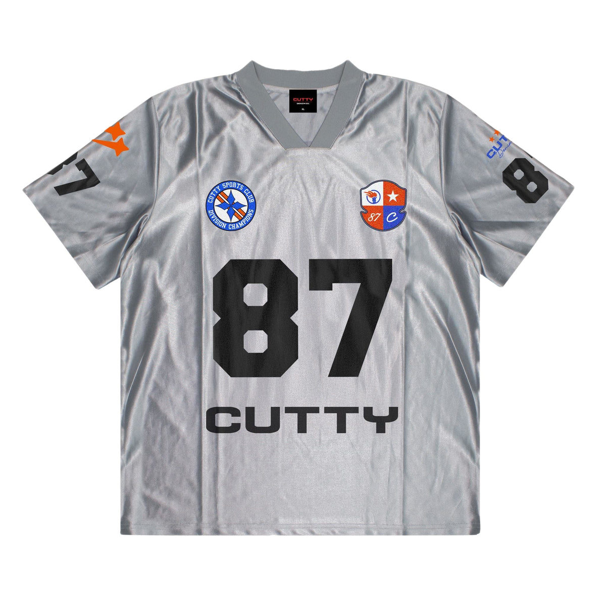 Cutty Football Jersey - Silver - View 2