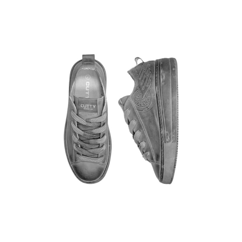 Cutty Cutampa Low Leather Shoes - Grey