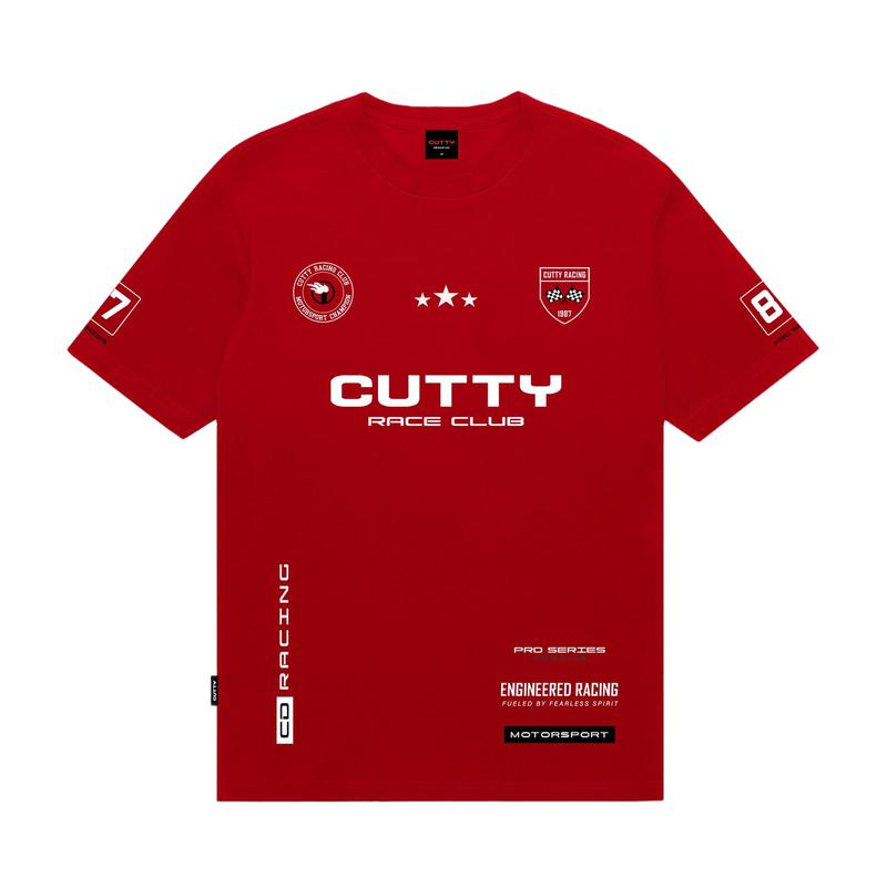 Cutty T Shirt - Red - View 2