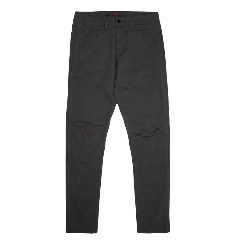 Cutty Gomes Cotton Mens Pant - Charcoal