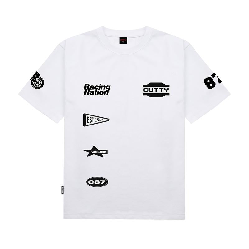 Cutty Hathaway Men's T-Shirt - White