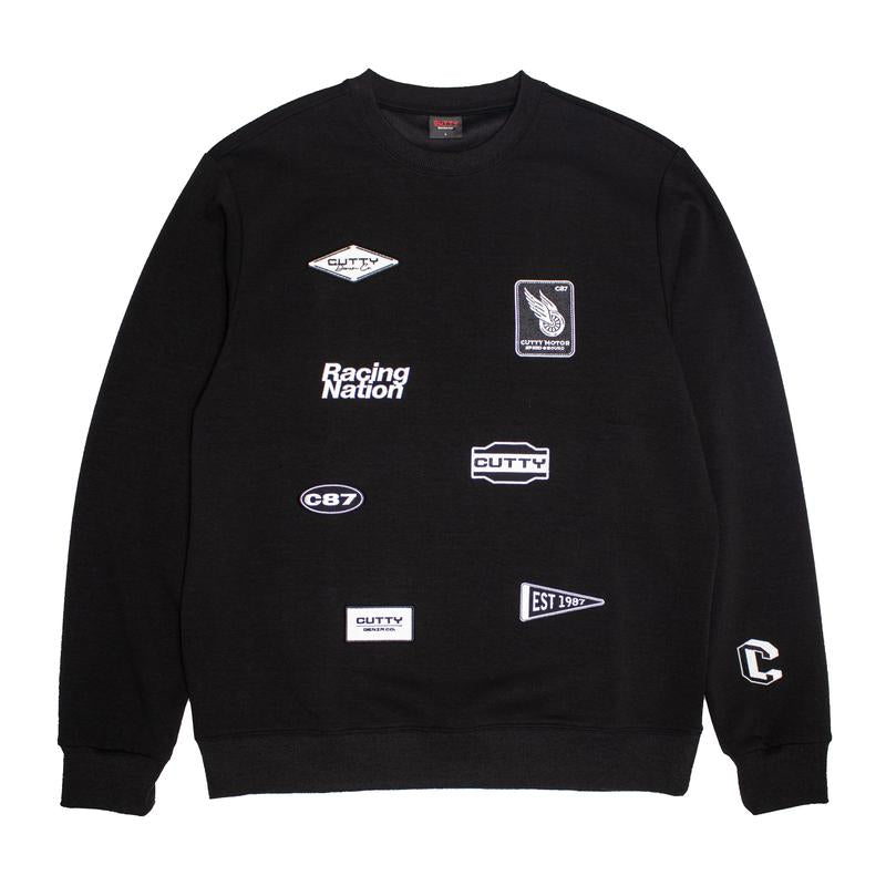 Cutty Jackson Mens Sweater - Black