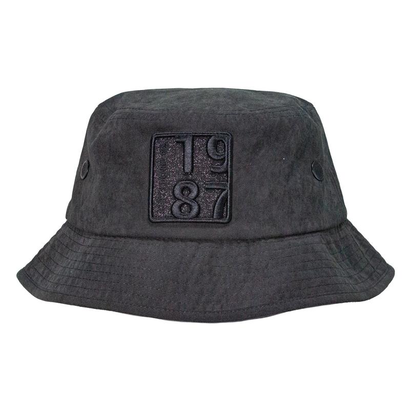 Cutty Laurel Bucket Hat - Black