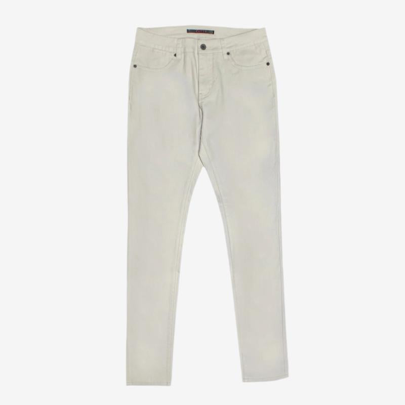 Cutty Mark Denim Jeans - Cream