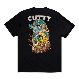 Cutty Mears Mens T Shirt - Black