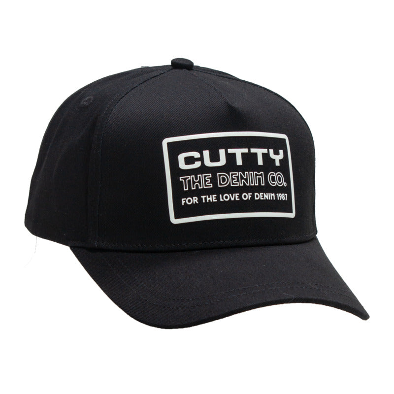 Cutty Men Bevon Peak Cap - Black image 1