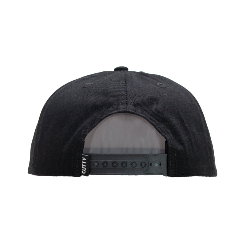 Cutty Men Bevon Peak Cap - Black image 2