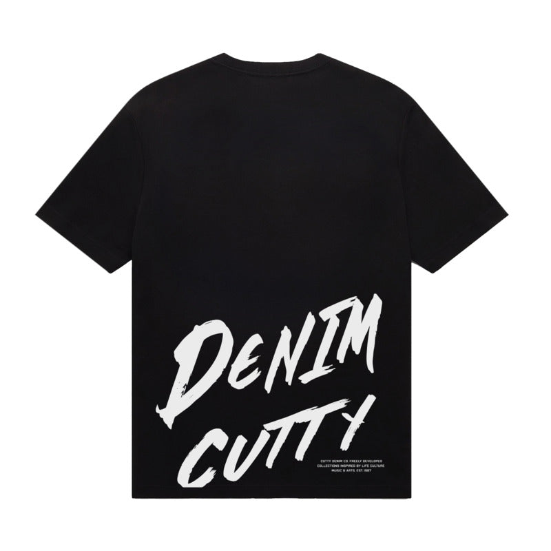 Cutty Men Caspian T Shirt - Black image 1