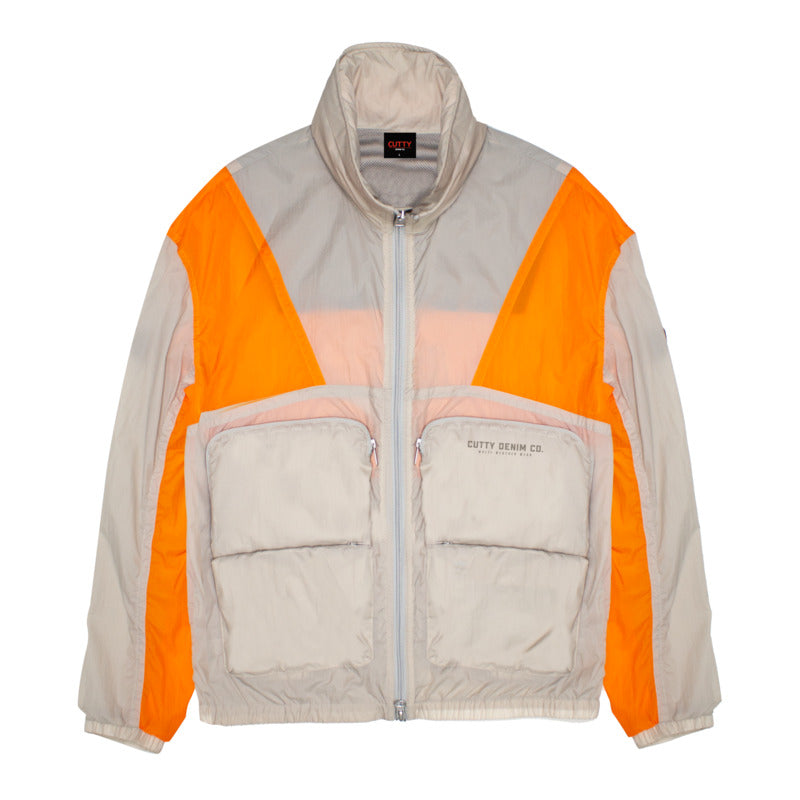 Cutty Men Denison Utility Inspired Active Jacket - Stone - 180025