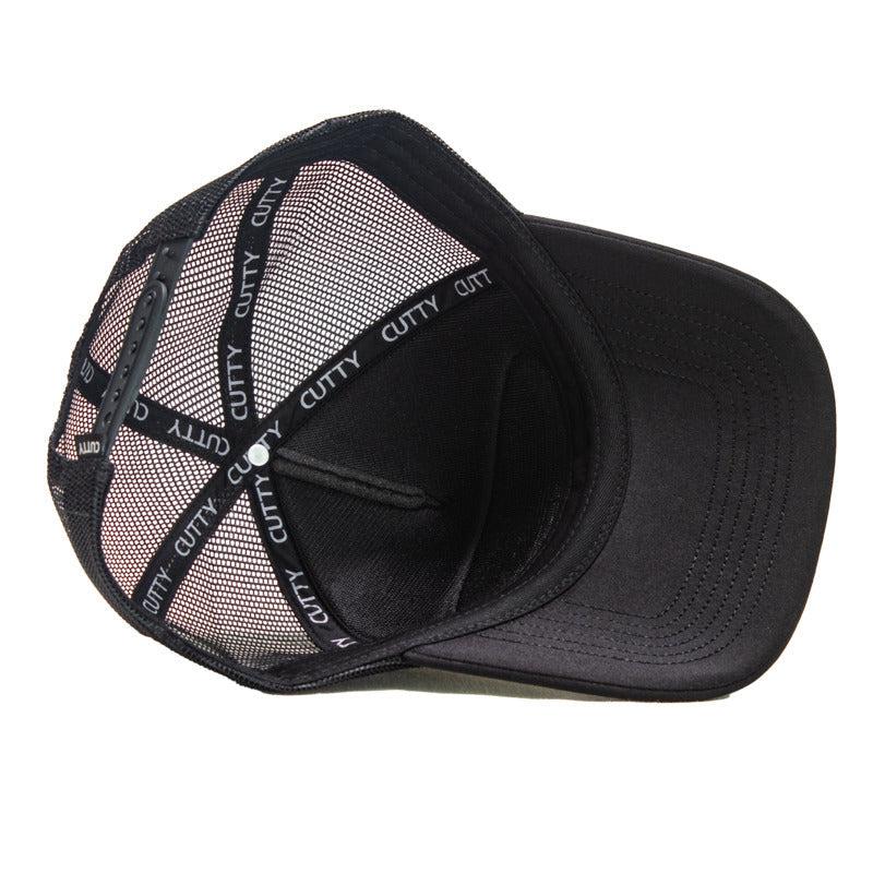 Cutty Men Miller Trucker Cap - Black image 4