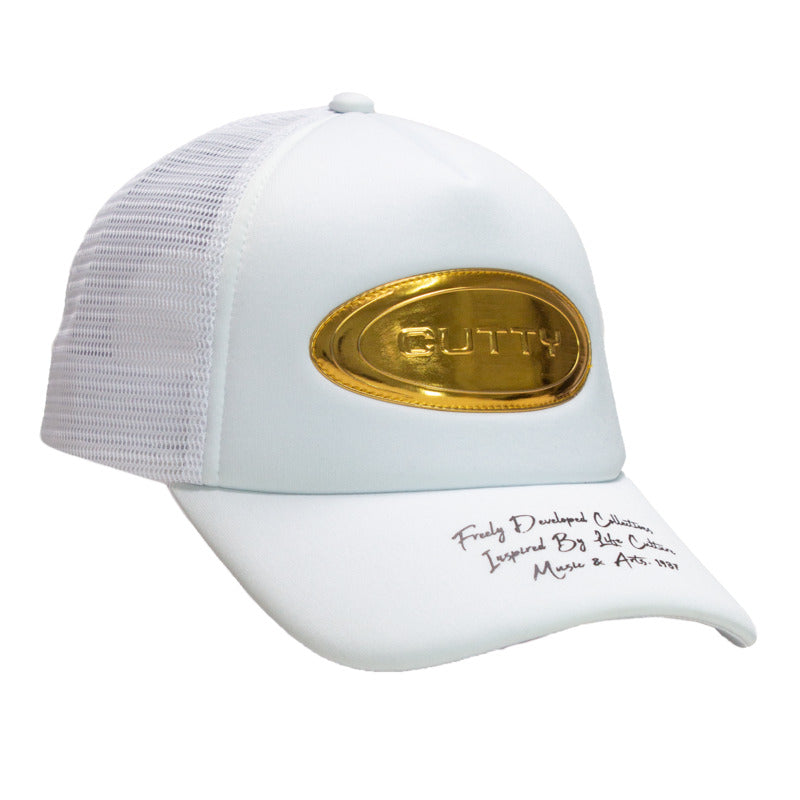 Cutty Men Miller Trucker Cap - White image 1