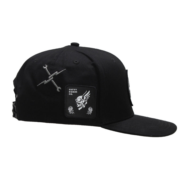 Cutty Men Noah Baseball Cap - Black image 3