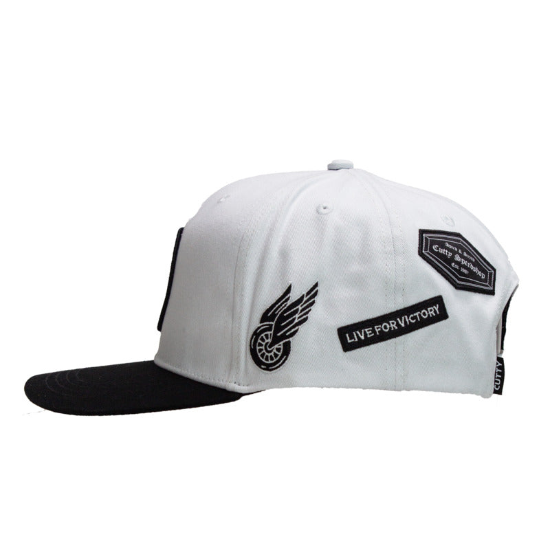 Cutty Men Noah Baseball Cap - White image 1