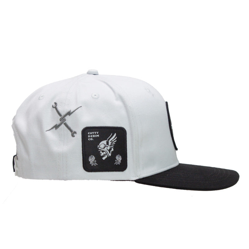 Cutty Men Noah Baseball Cap - White image 3