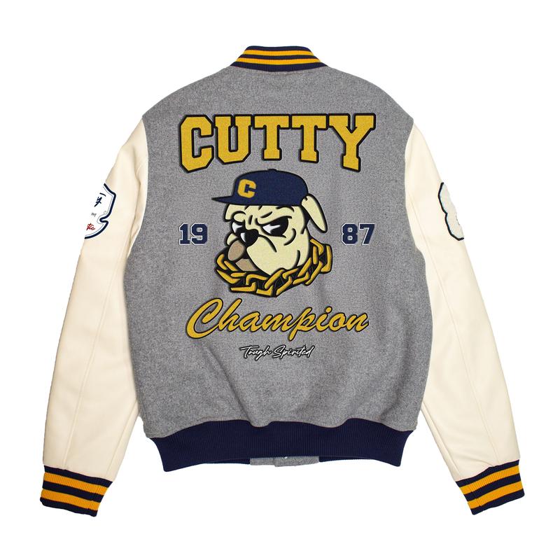 Cutty Mighty College Men's Jacket - Grey
