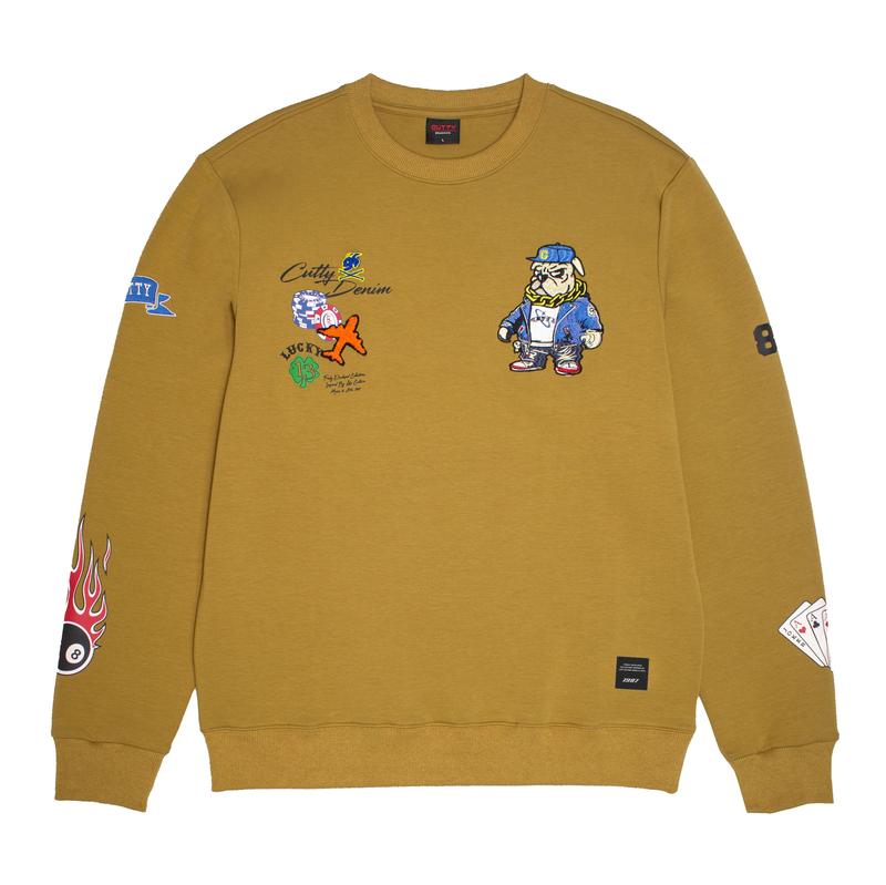 Cutty Mikey Mens Sweater - Bronze