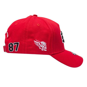 Cutty Moto Badges Cap - Red