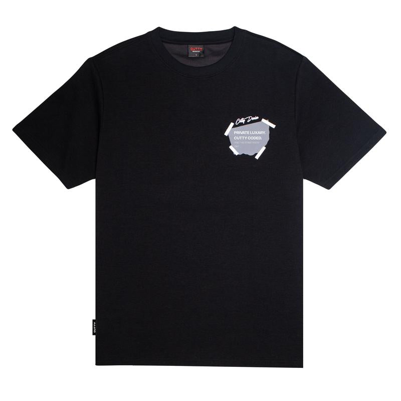 Cutty Private Men's T-Shirt - Black
