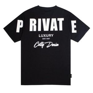 Cutty Private Men's T-Shirt - Black