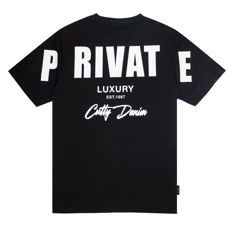 Cutty Private Men's T-Shirt - Black