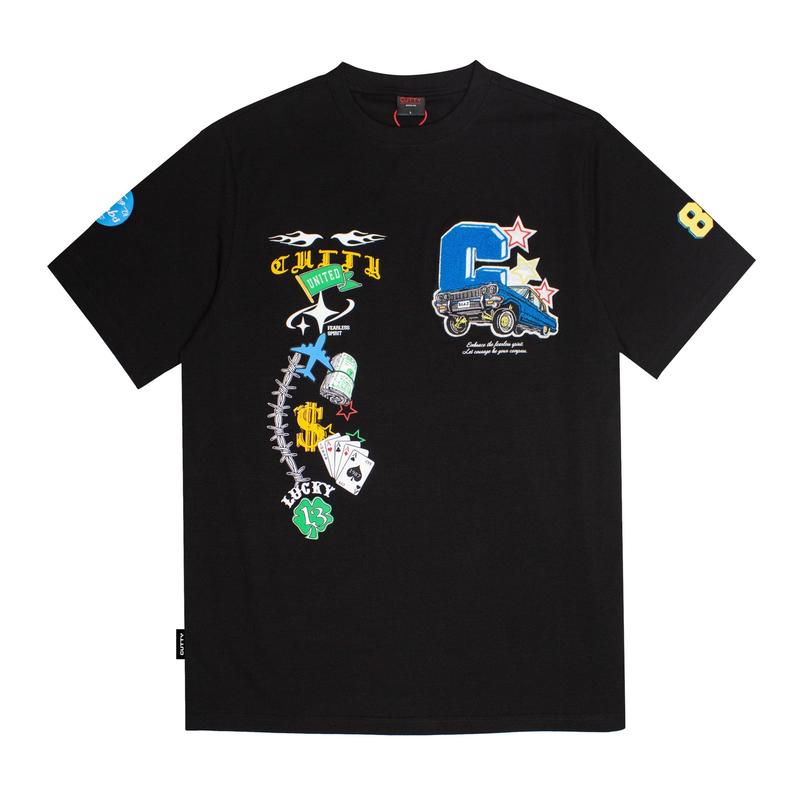 Cutty Prost Mens T Shirt - Black