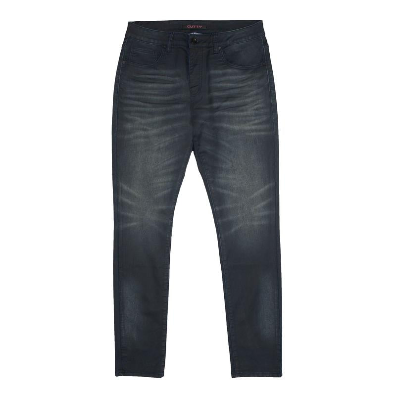 Cutty Runner Denim Men's Jeans - Blue Black
