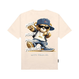 Cutty Travis Mens T Shirt - Light Peach
