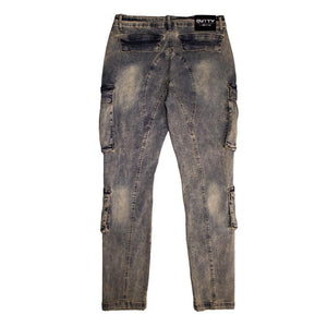 Cutty Victory Cargo Denim - Peacock