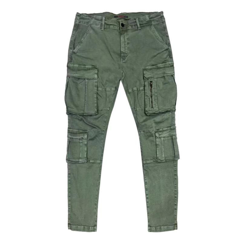 Cutty Vin Cargo Skinny Pants - Fatigue