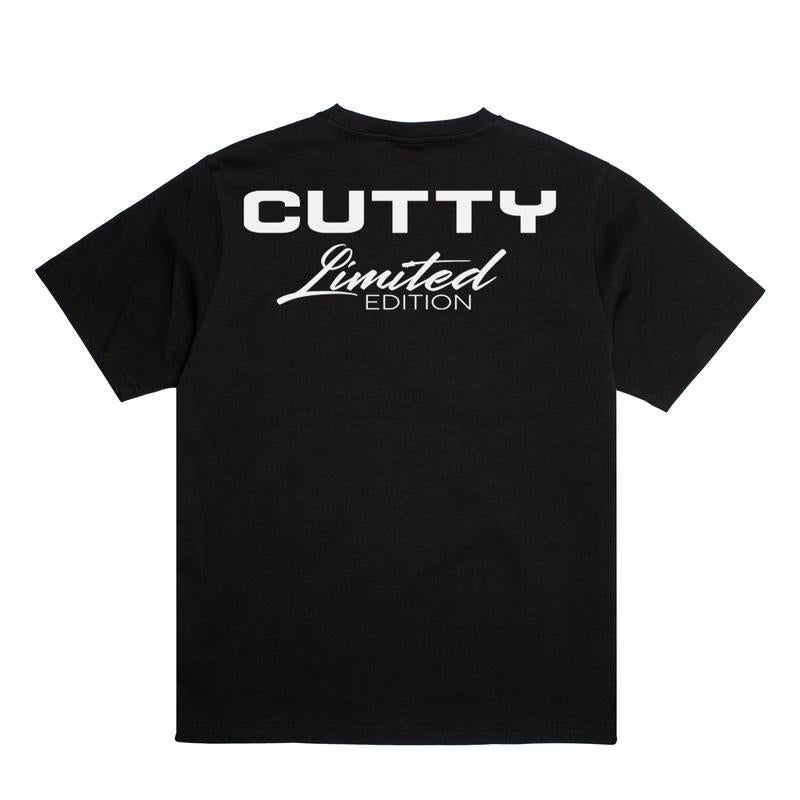 Cutty ZIP Mens T-Shirt - Black