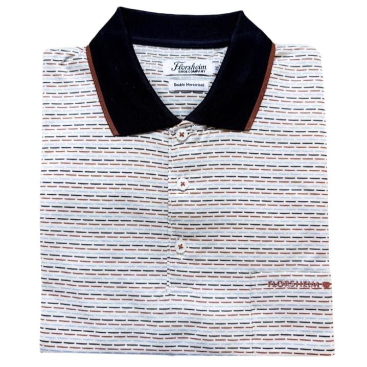 Florsheim DMC Golfer Short Sleeve - Cream