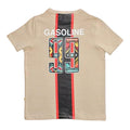 Gasoline 3017 Jaxx Mens T-Shirt - Beige