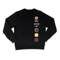 Gasoline 6004 Mens Tiger Sweater - Black