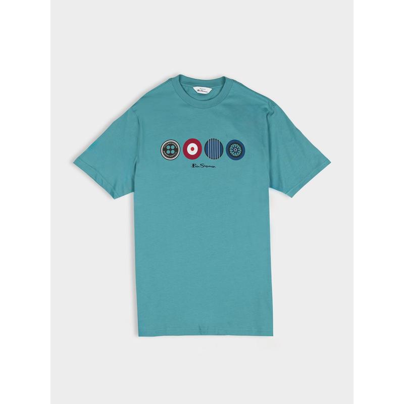 Its Ben Sherman Mens Tee Shirt - Aqua Teal