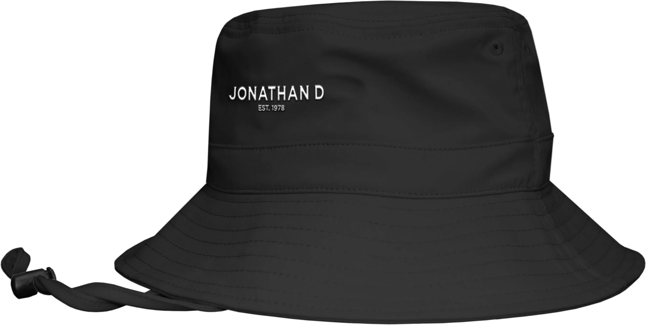 Jonathan D Hat Mens JDMEO BOONIE - Black