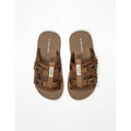 Jonathan D Jack Buckle Sandal - Walnut